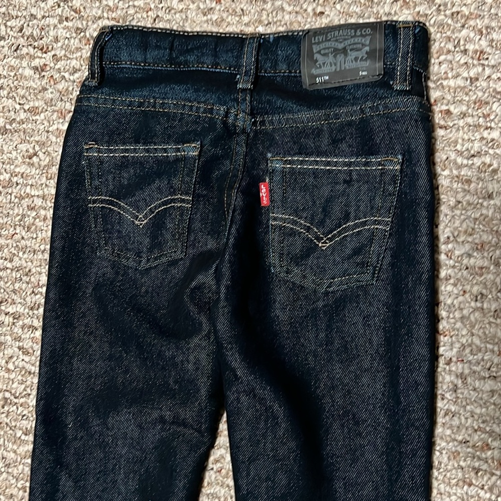 Levi’s 511 Slim Jeans Size 5 Adj Waist Band 4-5 Years